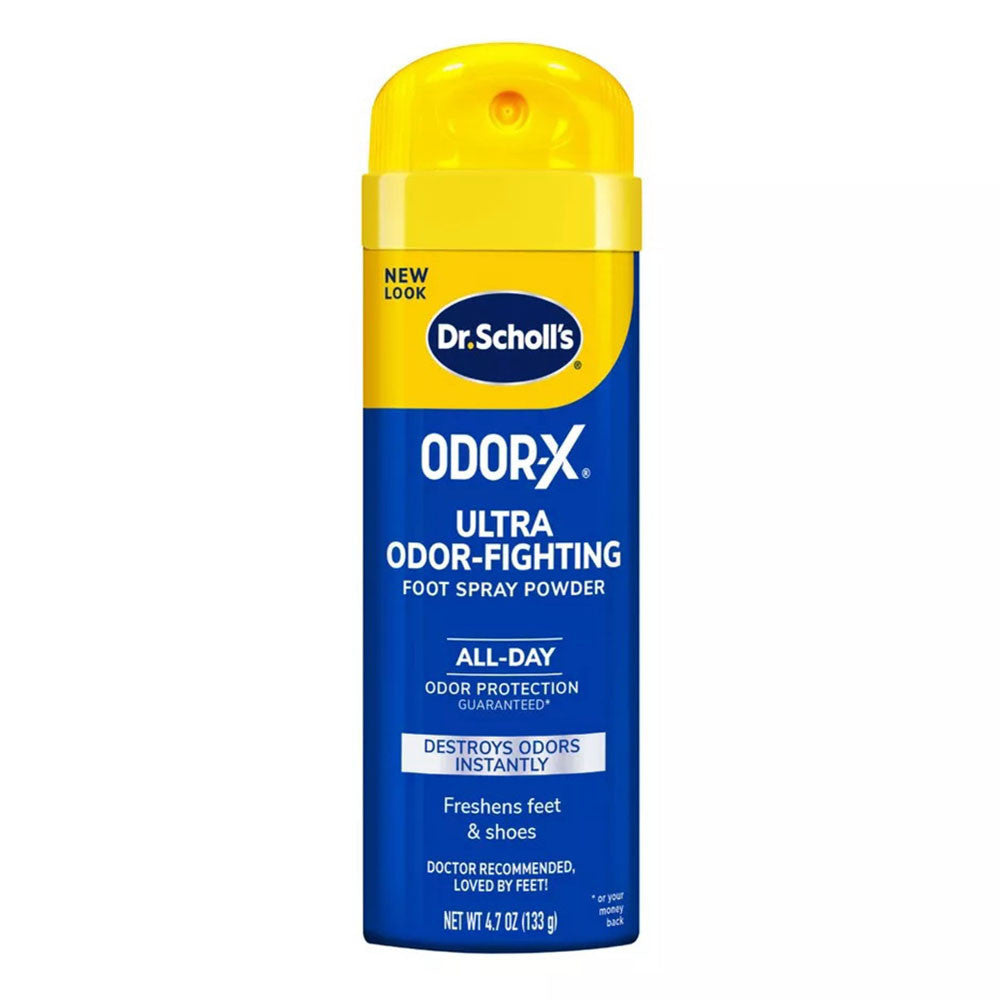 Dr Scholls Odor X Odor Ultra Fighting Foot Spray Powder, 4.7 Oz